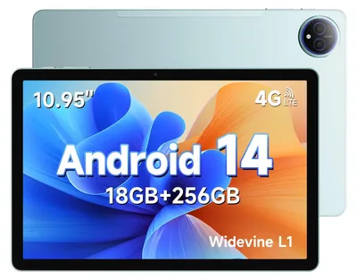 Produktbild von Tab 12 Tablet 18GB+256GB 2TB FHD+Zoll 18 GB RAM + 256 GB ROM erweiterbar auf 1 TB und Android 14 Grün Tab12