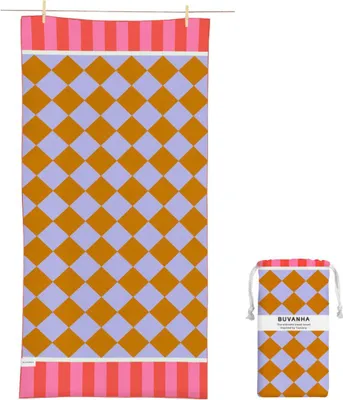 Produktbild von Buvanha Reisehandtuch Toskana - 200 x 90 cm - Mikrofaser