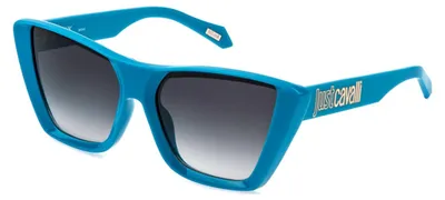 Produktbild von Just Cavalli SJC146 Blu pieno lucido 58/17/140 Damen Sonnenbrillen