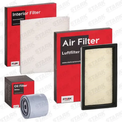 Produktbild von STARK Filterset Inspektionspaket Filtersatz für NISSAN X-TRAIL (T30) ALMERA II Hatchback (N16) ALMERA TINO (V10) PRIMERA (P12) PRIMERA Kombi (WP12)