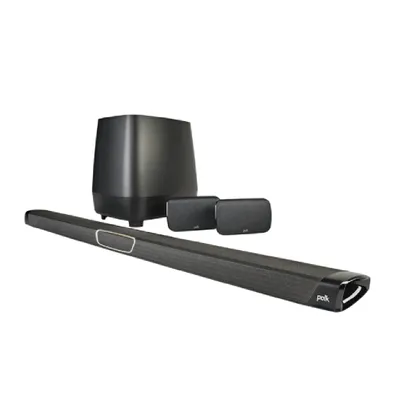 Produktbild von Polk Audio MagniFi MAX SR, Nicht enthalten, 5.1 Kanäle, 400 W, DTS, Dolby Digital 5.1, 60 W, 7,62 cm (3")