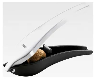 Produktbild von Nussknacker MANOLO | Edelstahl Nussöffner mit 2-Kammer-System | Für Walnüsse, Haselnüsse, Mandeln und mehr | Ergonomisches Design