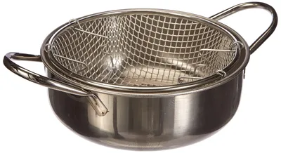 Produktbild von Excelsa 42499 Frittiertopf, Edelstahl, 24 cm Durchmesser