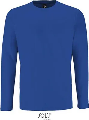 Produktbild von SOLs 02074 | Herren Long-Sleeve T-Shirt Imperial - Farbe: Royal Blue - Größe: XL