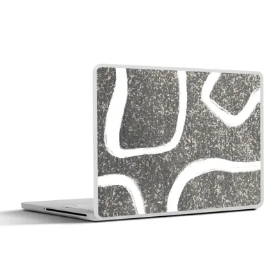 Produktbild von MuchoWow® Laptop Aufkleber Sticker Cover Abstrakt - Minimalismus - Design 32.5x23.5 cm - Sticker für Laptop - Selbstklebend