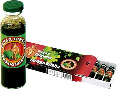 Obrázok produktu pre Ženšen + Ginkgo - 10 x 10ml