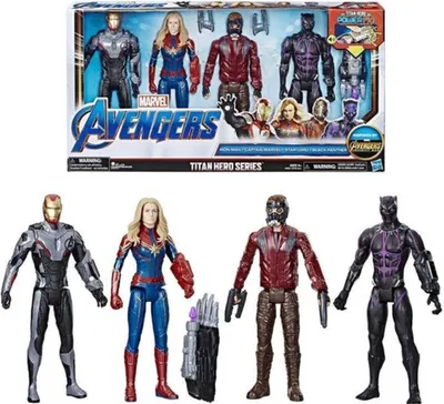 Obrázek produktu pro Avengers Sada 4 Figurek 30 cm - Captain America, Ant Man - (K134359)
