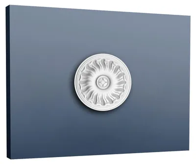 Image de Orac Decor R11 LUXXUS Rosace Décoration de plafond Elément de stuc | d 19 cm