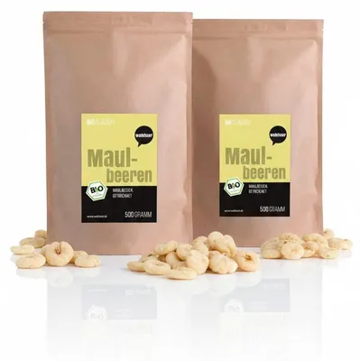 Produktbild von Wohltuer  Maulbeeren getrocknet  - 500g