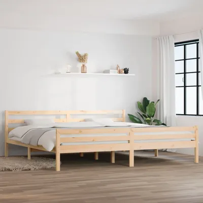 Produktbild von The Living Store Massivholzbett 200x200 cm