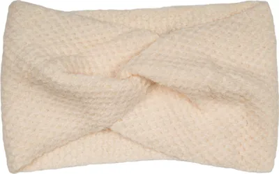 Produktbild von styleBREAKER Damen Strick Stirnband mit Waffelpatent Strickmuster und Twist Knoten, warmes Winter Haarband, Headband 04026060