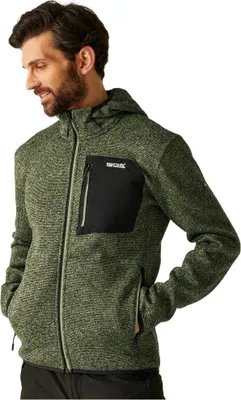 Produktbild von Regatta Newhill Fleece Mit Durchgehendem Reißverschluss Grün L Mann Grün L