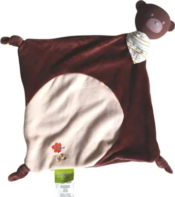 Produktbild von Schnuffeltuch mit Beißspielzeug Bär