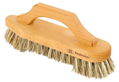 Zdjęcie produktu dla Szczotka do czyszczenia z drewnianą rączką z buku, 22 cm