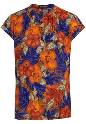 Produktbild von King Louie Damen Bluse mit aufregendem floralen Druck Stella Blouse Maui (DE/NL/