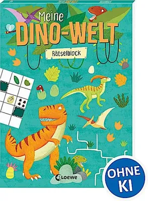 Produktbild von Meine Dino-Welt - Rätselblock