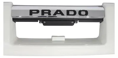 Productafbeelding van Aanvullende bescherming voor de voorbumper, geschikt voor de TOYOTA Land Cruiser FJ120 (modeljaar 2003-2008).
