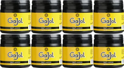 Produktbild von 8x Ga-Jol Salt Lakrids gelb 100g