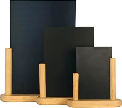Produktbild von Tischaufsteller Kreidetafel 21 cm x 15 cm / DIN A5