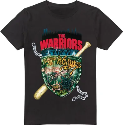 Produktbild von The Warriors - T-Shirt für Herren TV6885 (4XL) (Schwarz)