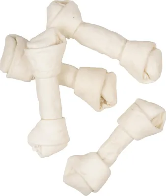 Produktbild von Duvo+ Boneata Rinderhaut-Knochen 27 cm - 4 Stück
