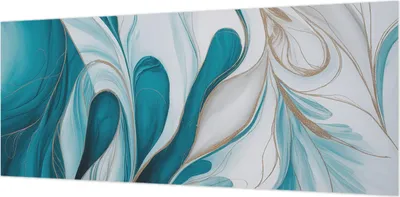 Produktbild von Wandtapete - Dekorative Tapete für Wohnzimmer- Tapetenfolie für Wanddekoration - 208x146 cm - Fluidmuster