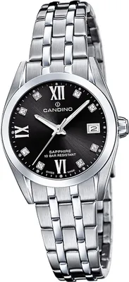 Produktbild von Candino Edelstahl Damen Uhr Analog Casual Armbanduhr silber Classic D2UC4703/C