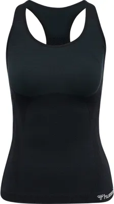 Image de hummel hmlCLEA SEAMLESS TOP BLACK MELANGE BLACK MELANGE S