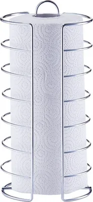 Immagine prodotto di Portarotolo da cucina Zeller, metallo, 14,5x30 cm, argento