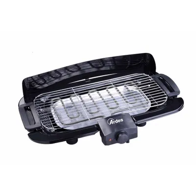 Produktbild von Ardes Raclette Grill 2000W schwarz extra groß mit abnehmbarem Rost