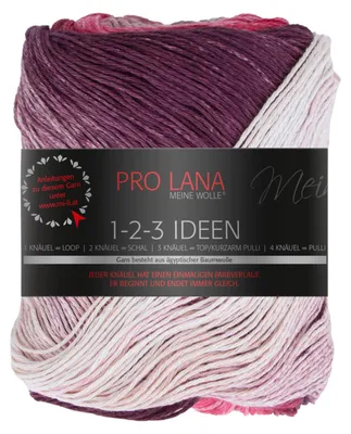 Produktbild von Pro Lana 1-2-3 Ideen 100g 012