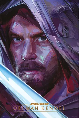 Produktbild von Star Wars - Kenobi Jedi Knight - Poster - Größe 61x91,5 cm