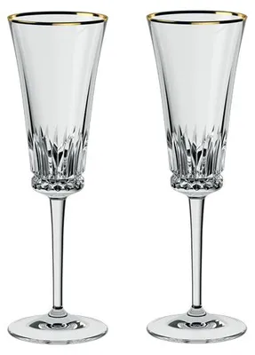 Produktbild von Villeroy & Boch Signature Grand Royal Gold Sektkelch, Set 2tlg. 239 mm klar Vorteilsset 3 Stück 1136218138 4003686435995