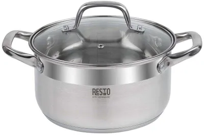 Zdjęcie produktu dla Resto Kitchenware Libra, 3,6 l, Okrągły, Stal nierdzewna, Szkło, Stal nierdzewna, Stal nierdzewna, Stal nierdzewna