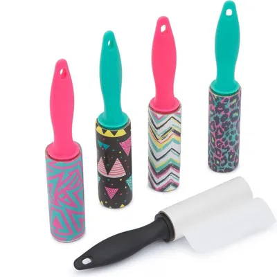 Produktbild von 5 Kleiderrollen – 5 Kleiderrollen – Mini-Kleberollen – Fusselrollen – Staubrolle – Kleberolle – 7,5 cm breit