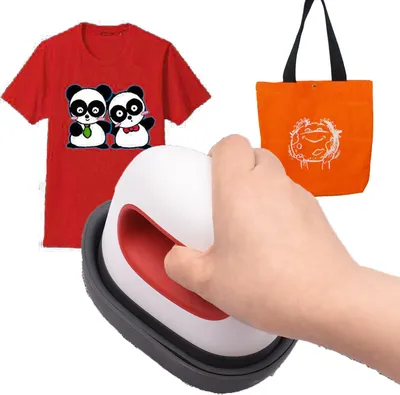 Obrázek produktu pro Transferový lis 10,3 x 2,6 cm Mini tepelný lis na trička, boty, tašky, klobouky, tepelný lis na trička Lis na textil