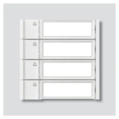 Immagine prodotto di Siedle Ruftaste TM 700-4-0 W weiß (210011974-00)