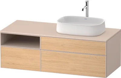Produktbild von DURAVIT ZE4829030830000 Konsolen-WTU wh. Zencha 550x1300x442m