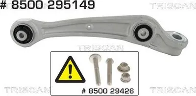 Produktbild von TRISCAN 8500 295149 Querlenker für AUDI A4 Avant (8K5, B8)