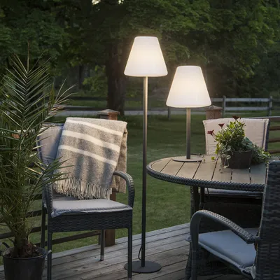 Produktbild von Star Trading 803-90, Schwarz, Grau, Balkon, Terrasse, Schwarz, IP65, E27, 1 Glühbirne(n)