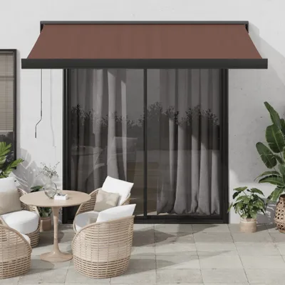 Obrázok produktu pre Maison Exclusive – automatická markíza, hnedá, 300 x 250 cm