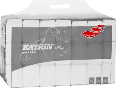 Obrázek produktu pro KATRIN 56156 KATRIN Einzelblatt-Toilettenpapier PLUS 2-lagig 10.000 Tücher