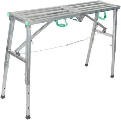 Produktbild von Aluminium Werkblad - Inklapbaar Werkplatform - 200 kg Tragfähigkeit - Multifunktional - Raumsparend