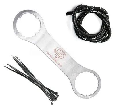Imagen del producto de Herramienta de instalación para motores centrales, acero duradero, ajuste universal, color plateado