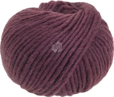 Produktbild von Lana Grossa FELTRO UNI 50 g moderne Filzwolle in 51 Farben 50 m Filzgarn Farbe 124 - Burgund