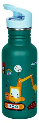 Produktbild von Kleine Freunde|Die Spiegelburg Edelstahlflasche Bagger Ed.2 - Wenn ich mal groß...(ca.0,5l)