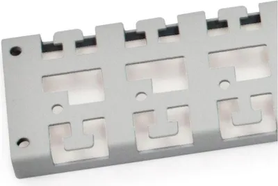 Produktbild von Kabelführungsstrebe 800 mm, schwarz, für Netzwerkschränke