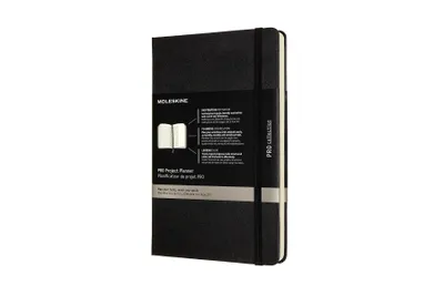 Produktbild von Moleskine Pro Projekt-Planer, Large/A5, Fester Einband, Schwarz