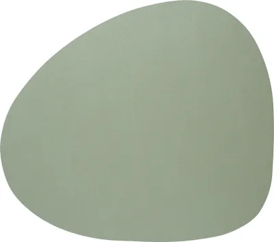 Produktbild von Skinnatur Tischset Pebble 46x40 cm – recyceltes Leder – Laurel