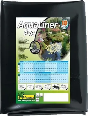 Obrázek produktu pro Fólie do zahradního jezírka, PVC, 6 x 7 metrů, černá, Ubbink